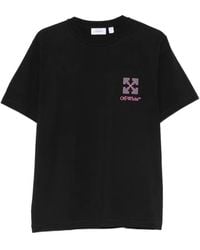 Off-White c/o Virgil Abloh - Arrows Logo-Print Cotton T-Shirt - Lyst