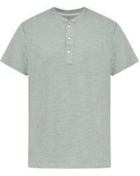 Rag & Bone - Camiseta Con Cuello Con Botones - Lyst