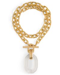 Rabanne - Gold Xl Cable-link Necklace - Lyst