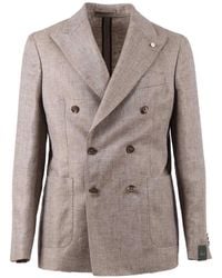 Brando - Double-Breasted Blazer - Lyst