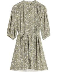 Maison Kitsuné - Tunic Gathered Dress - Lyst