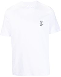 Jacob Cohen - T-Shirt mit Logo-Print - Lyst