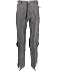 Sulvam - Pantaloni slim con dettaglio cut-out - Lyst