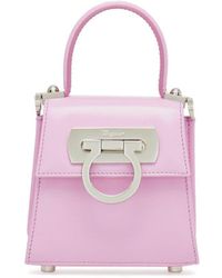 Ferragamo - Iconic Top Handle Mini Bag - Lyst