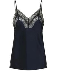 Veronica Beard - Johanan Top Met Afwerking Van Kant - Lyst