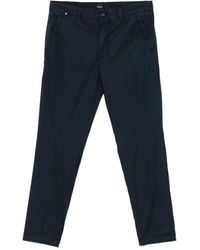 BOSS - Straight-Leg Chinos - Lyst