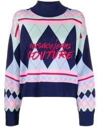 Versace Jeans Couture - ヴェルサーチェ・ジーンズ・クチュール ロゴ プルオーバー - Lyst