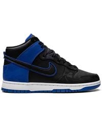 Nike - Dunk High Se "Camo Royal" Sneakers - Lyst