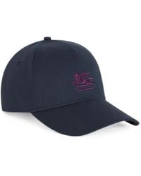 Etro - Pegaso-Embroidered Baseball Cap - Lyst