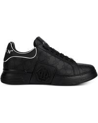 Philipp Plein - Phantom Monogram Low-Top Sneakers - Lyst