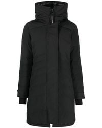 Canada Goose - Zip-up Padded Down Coat - Lyst