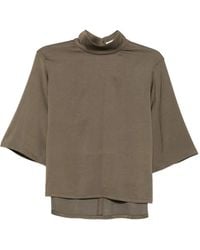 DRYKORN - T-Shirt Aletia À Col Montant - Lyst