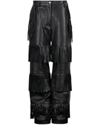 Martine Rose - Fringed Trousers - Lyst