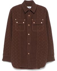 Marine Serre - Chemise À Motif Lune En Jacquard - Lyst
