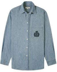 Sporty & Rich - H&W Crest Shirt - Lyst