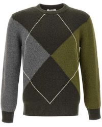 Kangra - Gestrickter Pullover Mit Argyle-Muster - Lyst