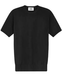 Alpha Studio - Short-Sleeve Crew-Neck Sweater - Lyst