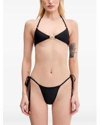 Marine Serre - Side-Tie Bikini Set - Lyst