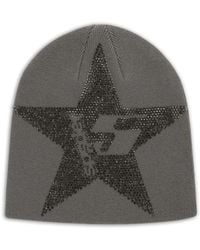 Sp5der - Berretto Con Strass - Lyst