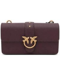 Pinko - Small Love Birds One Shoulder Bag - Lyst