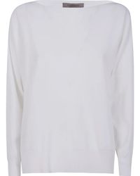 D.exterior - Pullover mit U-Boot-Ausschnitt - Lyst