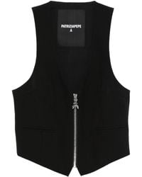 Patrizia Pepe - Zip-Up Gilet - Lyst