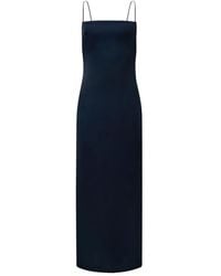 slim fit dress slacks Champagne Satin Midi Dress – Gabi Swimwear main image 1