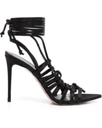 Le Silla - Afrodite Wraparound 110mm Sandals - Lyst