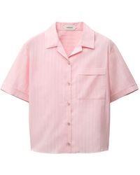 Versace - Greca-Pattern Short-Sleeve Shirt - Lyst