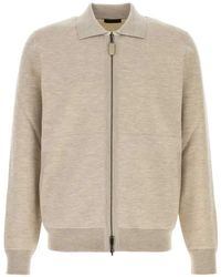 Brioni - Cardigan À Fermeture Zippée - Lyst