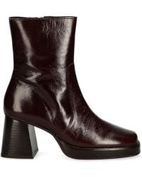 JONAK PARIS - Brigand Platform Square-Toe Boots - Lyst