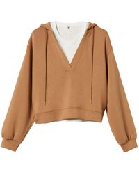 Twinset - Scuba Hooded Sweatshirt - Lyst