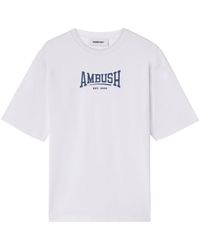 Ambush - T-shirt en coton biologique à logo imprimé - Lyst