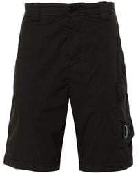 C.P. Company - Fili Lens Pocket Shorts - Lyst