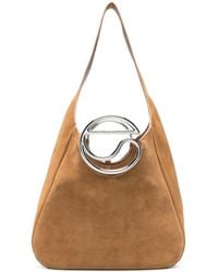 Coperni - C Hobo Suede Shoulder Bag - Lyst