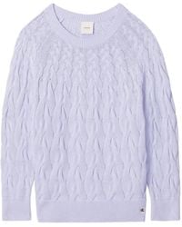 Calvin Klein - Pullover mit Zopfmuster - Lyst