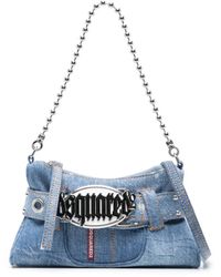 DSquared² - Bolso de mano Gothic Belt vaquero - Lyst