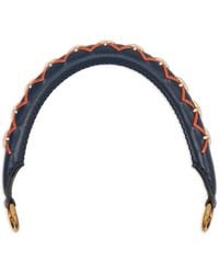 Etro - Leather Bag Handle With Threading - Lyst