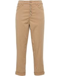 Dondup - Koons Cropped Trousers - Lyst
