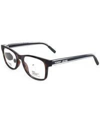 Tommy Hilfiger - Tortoiseshell-Effect Rectangle-Frame Glasses - Lyst