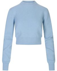 Malo - Rib-Knit Mock-Neck Sweater - Lyst