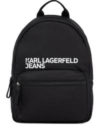 Karl Lagerfeld - Logo-Detail Backpack - Lyst