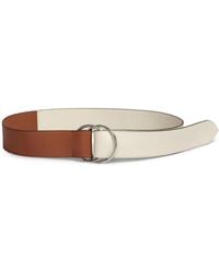 Marni - Two-Tone Leather Belt - Lyst