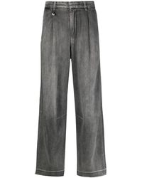 R13 - Wayne Mid-Rise Wide-Leg Jeans - Lyst