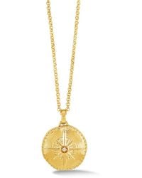 Dower & Hall - True North Locket Necklace - Lyst