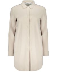 Moorer - Vanda Buttoned Coat - Lyst