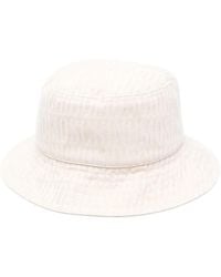 Moschino - Embroidered-Logo Bucket Hat - Lyst