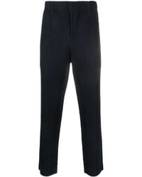 Homme Plissé Issey Miyake - Plissierte Straight-Leg-Hose - Lyst