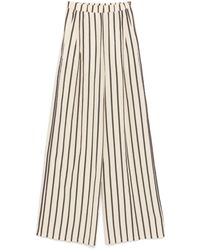 forte_forte - Striped Palazzo Pants - Lyst