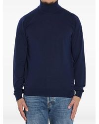 John Smedley - Cherwell Ribbed Turtleneck Sweater - Lyst